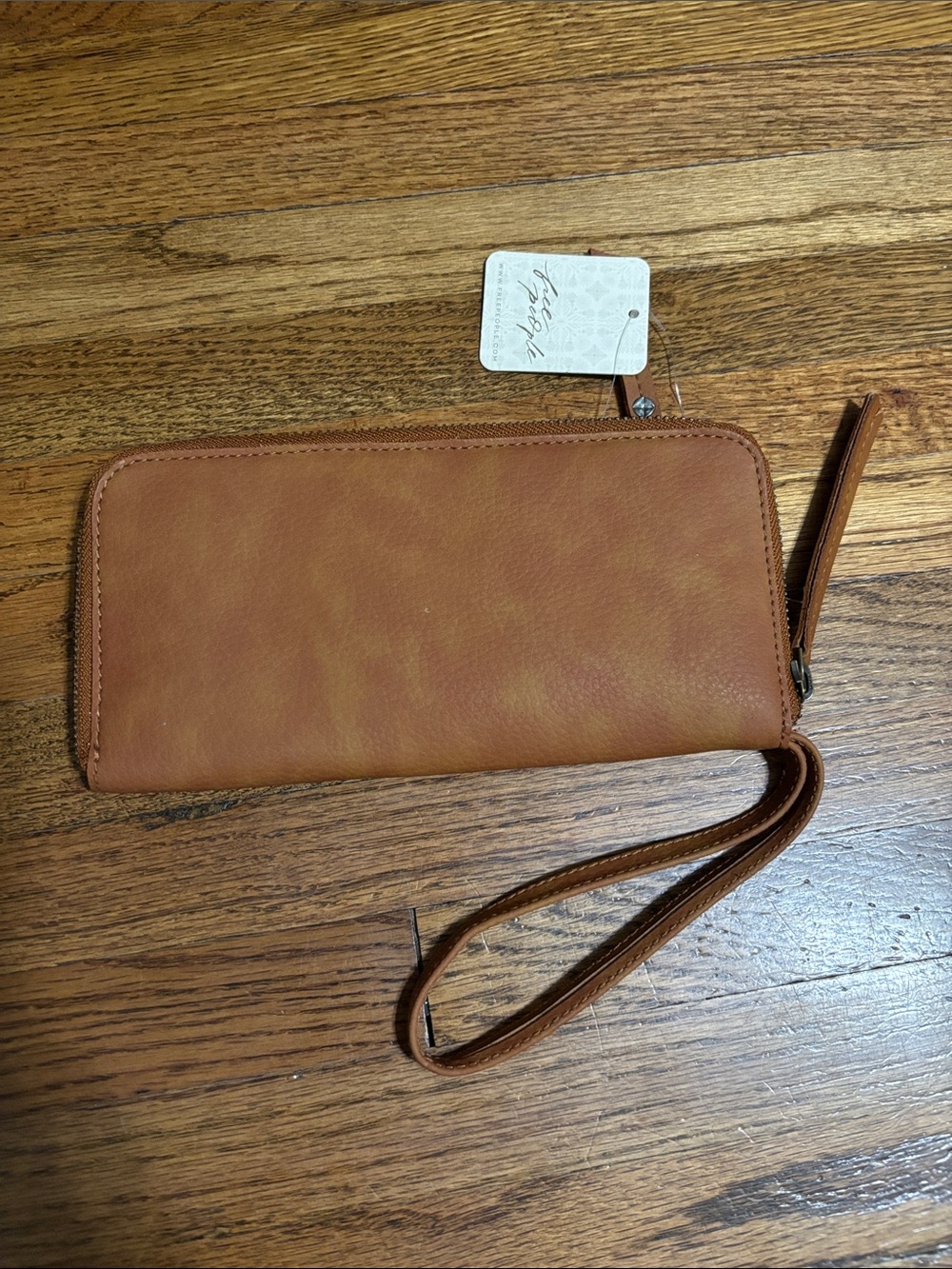 NWT Free People Distressed Vegan Wallet